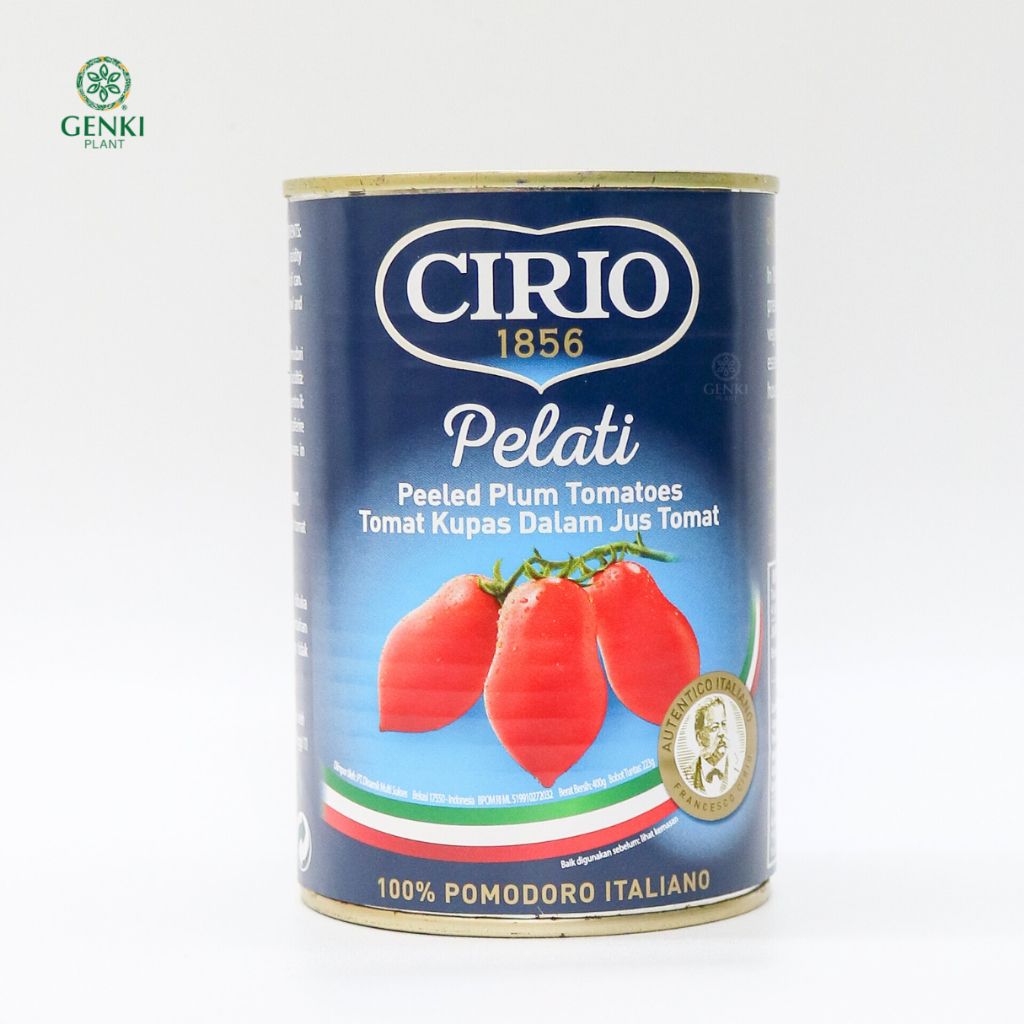 

Cirio Pelati Peeled Plum Tomatoes / Tomat Kupas - 400 g