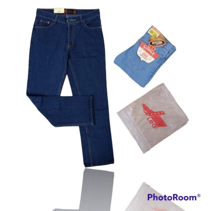 CELANA JEANS BASIC PRIA LEA LEVIS STANDAR REGULER FIT 28 SAMPAI 38