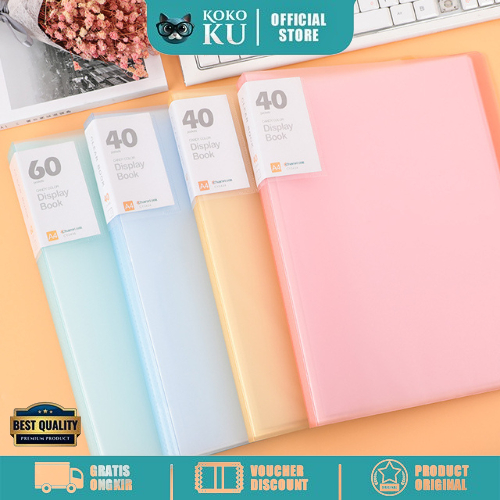 

Document keeper map file/ Clear holder A4 40 lembar