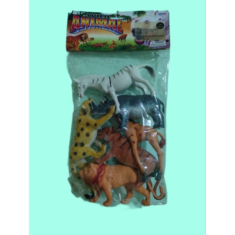 Mainan Hewan Karet / Wild Animal