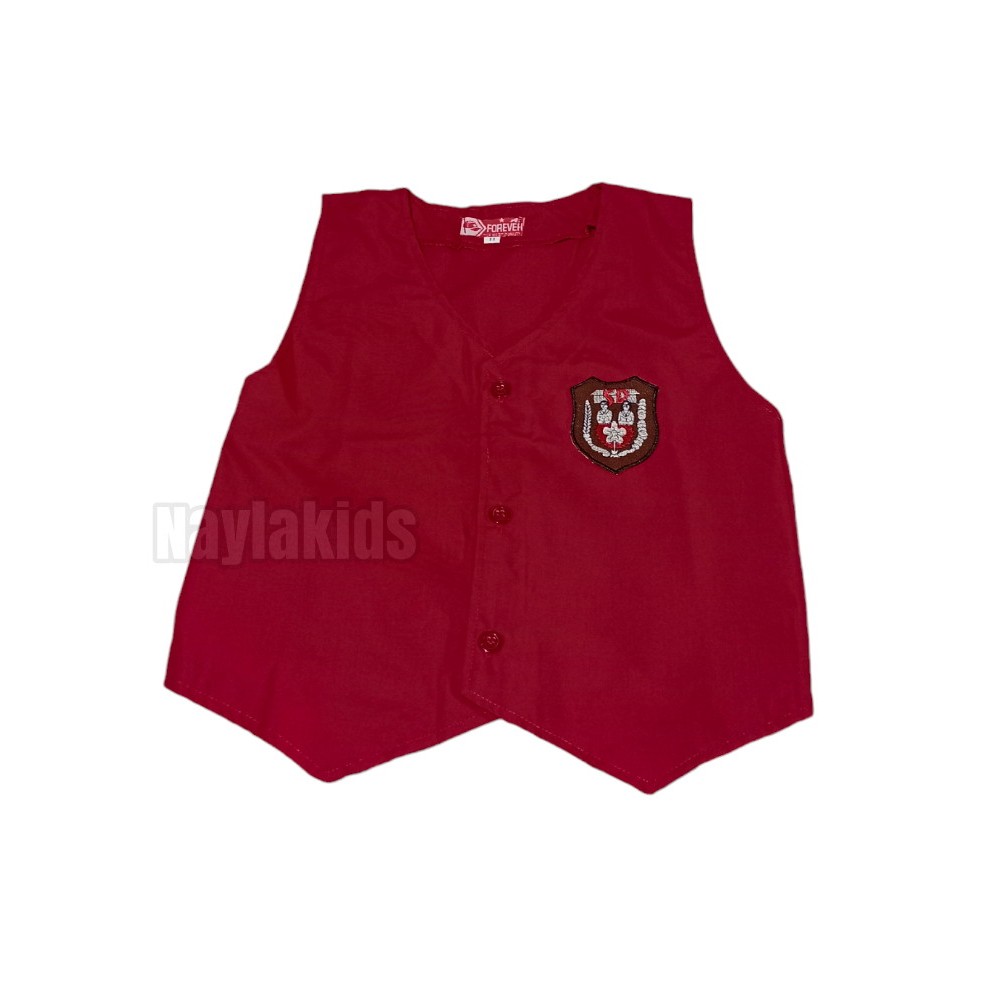 rompi merah sd seragam sekolah sd baju rompi sekolah sd
