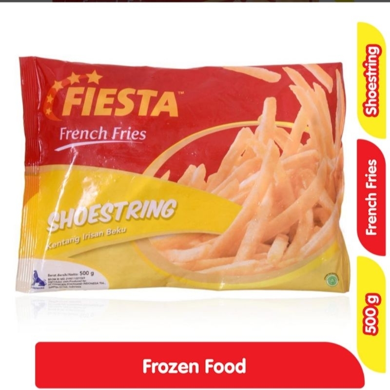 

Fiesta kentang goreng 500 gram