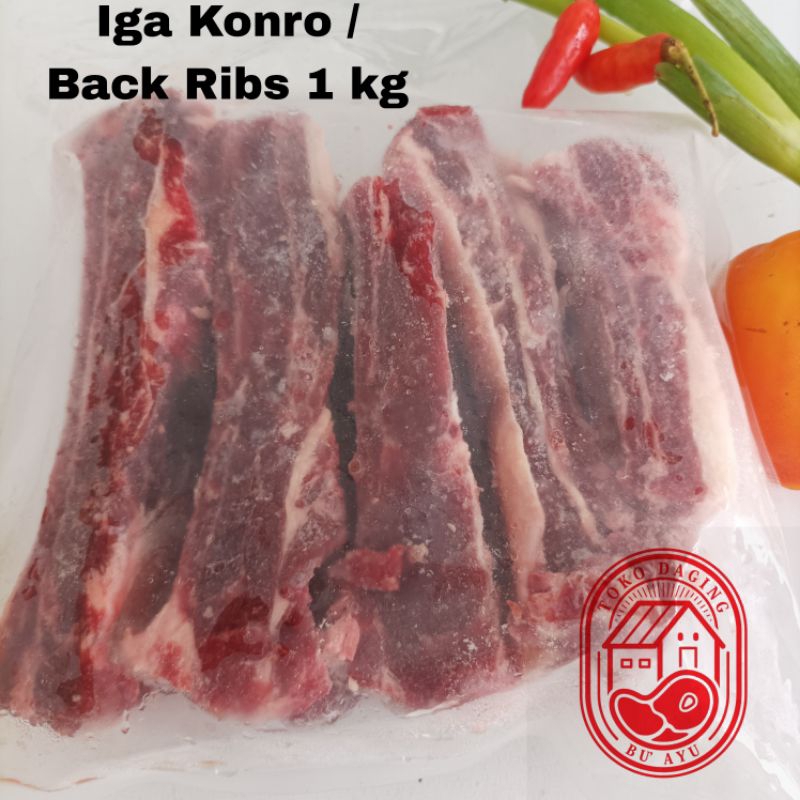 

Daging Sapi Iga Konro / Back Ribs / Konro Bakar