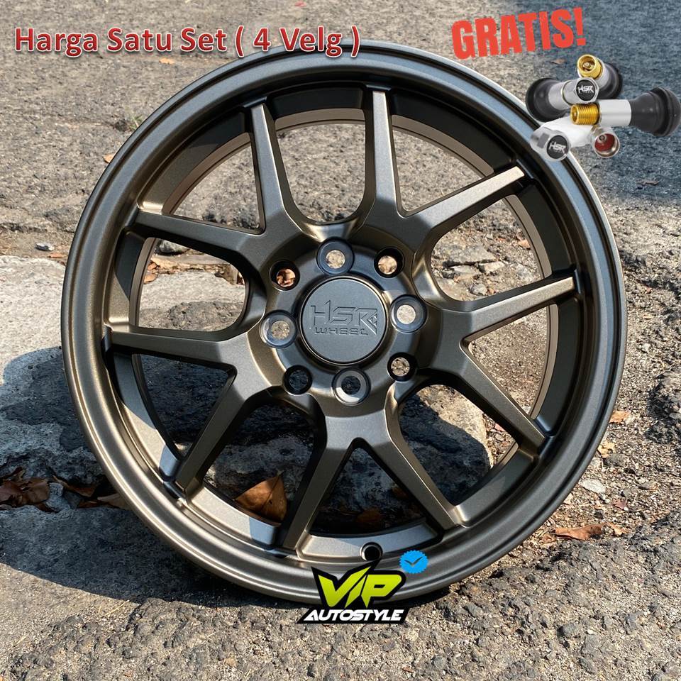 Velg Mobil R15 Vios Elgrand Kijang kapsul Avanza Ring 15 HSR HYURA - Toko Velg Jakarta Utara