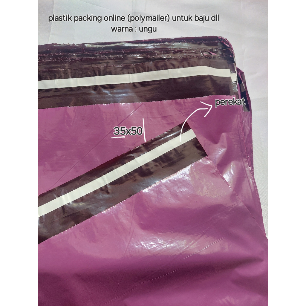 

Plastik Polymailer packing plastik online shop uk 35x50, pengiriman surabaya bisa instant