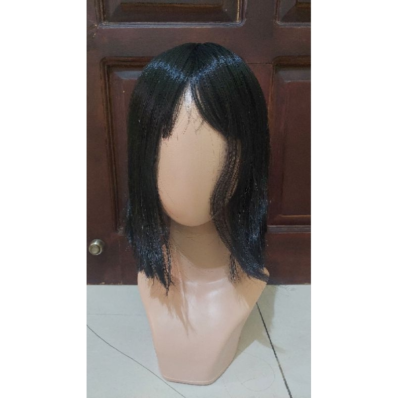 READY STOCK Wig Daily black grey