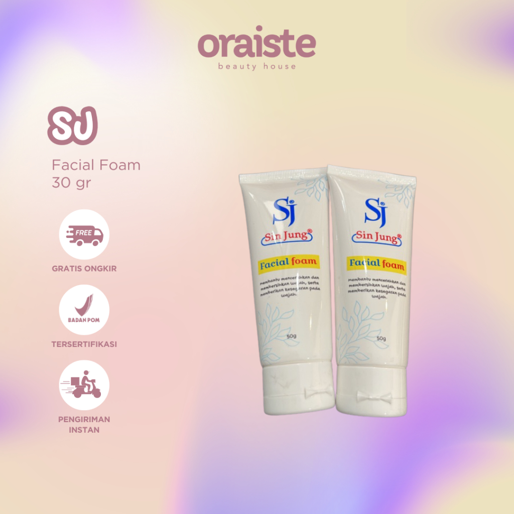 SJ Facial Foam | 30gr