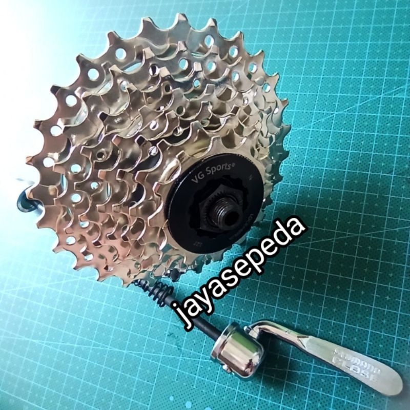 Freehub 36H Shimano 7 speed HG50 Japan Ori NOS Rear + sprocket 12 -28t