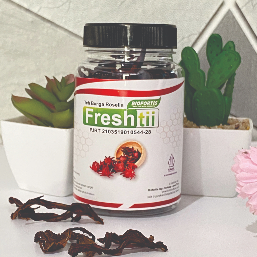 

Teh Bungga Rosella Freshtii Minuman Teh Bunga Rosella Probiotik
