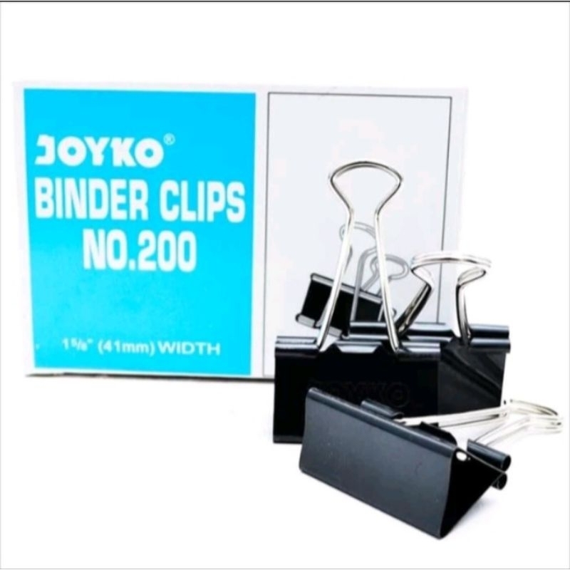 

JOYKO BINDER CLIP NO 200 ISI 12PC