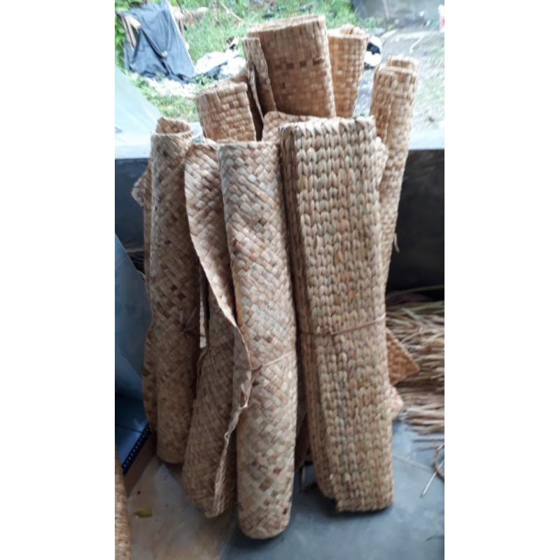 karpet anyaman eceng gondok uk 160cm×60cm/tikar eceng