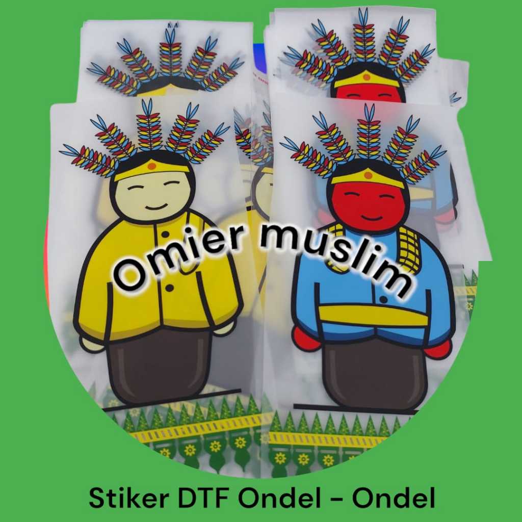 

Stiker DTF Ondel Ondel Ukuran Lebar 9 X 12cm
