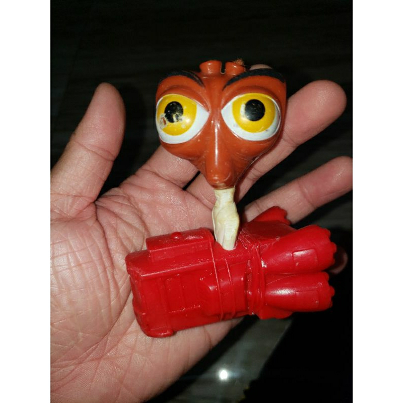 ACTION FIGURE FIGUR MONSTER VS ALIEN DR COKROACH A BUG LIFE HOPPER HOPER KRAB HADIAH MCD