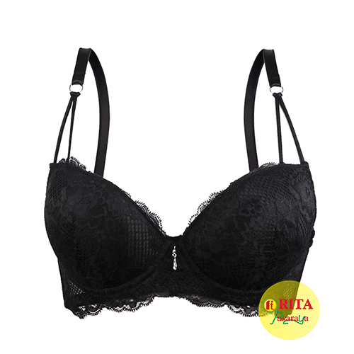Scelta - Wire Bra Renda Tali Depan Double Bh Kawat Brukat Berkawat Sc 1747
