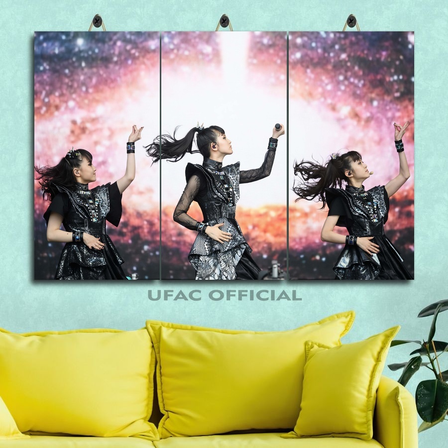 Poster Band Suzuka Yui Babymetal | Ufac Official| Pajangan Kamar Anggota Babymetal |CCC/7U74F