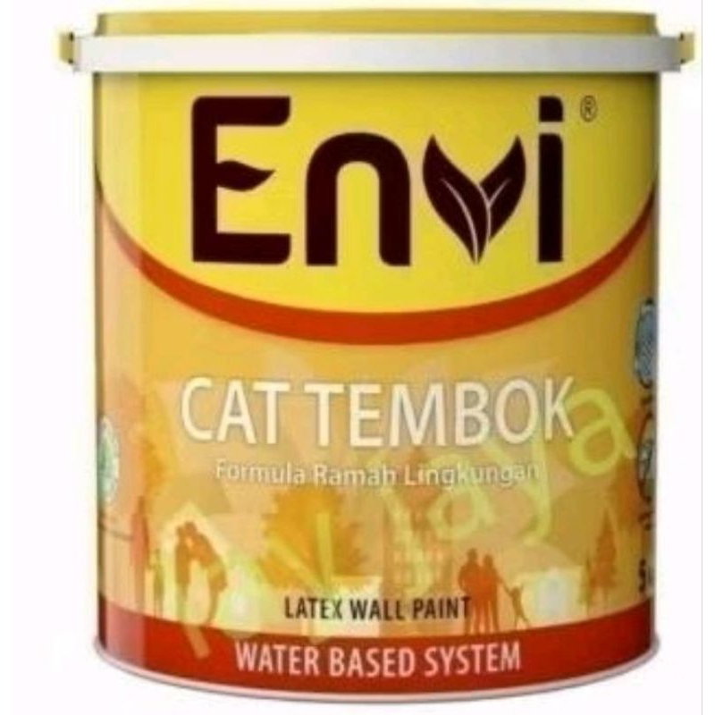 Cat Tembok Envi White