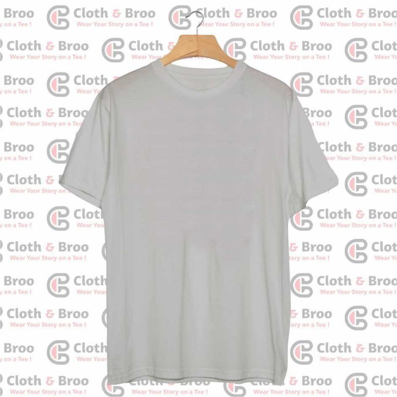 Kaos Polos Abu Muda Pendek Knitto