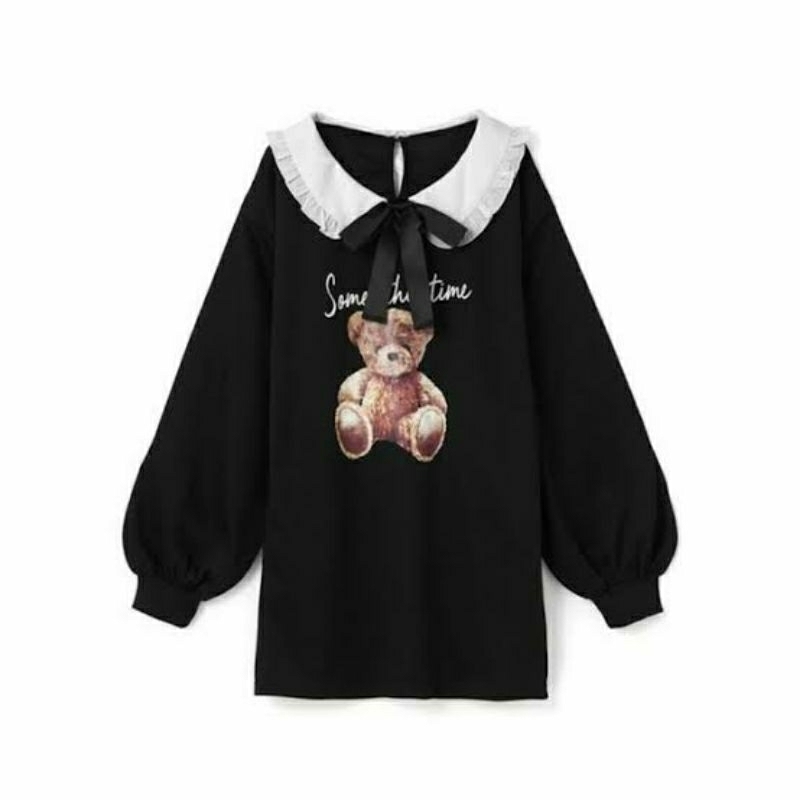 DRESS SWEATER KAWAII LOLITA GOTHIC LUCU GRL LEAHMATIN AXES FEMME