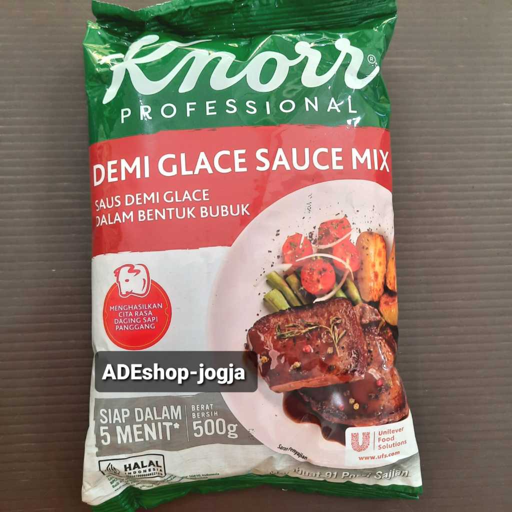 

knorr demi glace sauce mix 500 gr saus bumbu steak brown refill