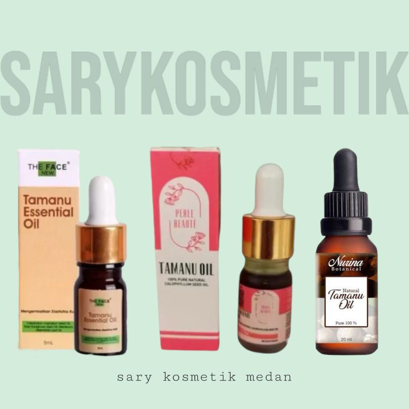 SARYKOSMETIK - TANAMU OIL PERLE - THE FACE TEMULAWAK TANAMU OIL - NURINA TANAMU OIL