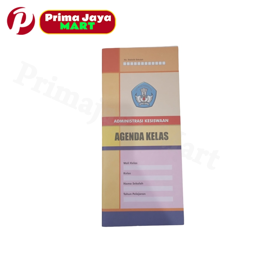 Buku Agenda Kelas Sekolah