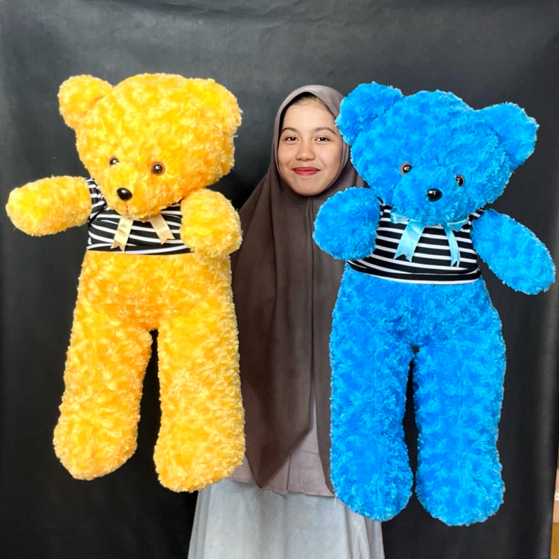 Boneka Beruang  L Baju, boneka beruang Lucu, boneka teddy bear baju kurnia kado