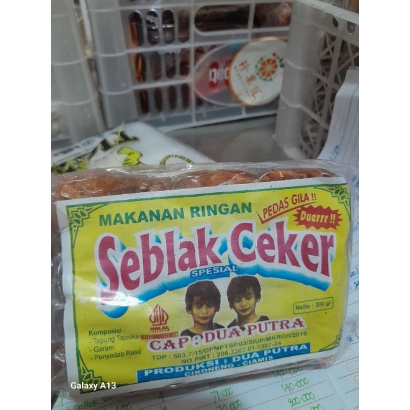 

Seblak ceker seblak pedes isi 20 pcs khas ciamis