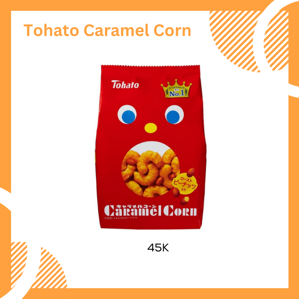 

Tohato Caramel Corn Cemilan Camilan Jastip Hongkong HK China Twentyonestore