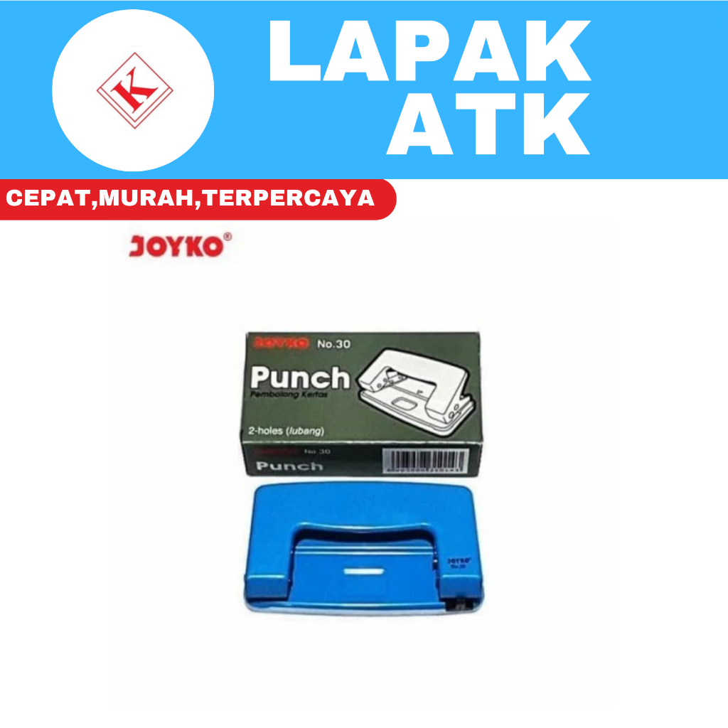 

PUNCH 30 JOYKO / PEMBOLONG KERTAS KECIL JOYKO +