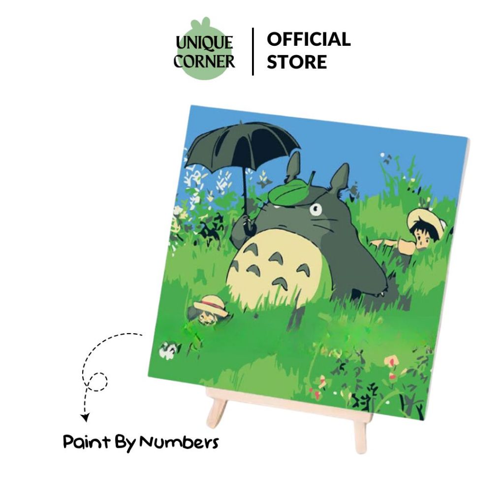 

UQ - Paket Melukis Paint By Numbers Kit Anak Kanvas Gambar Colouring Belajar Mewarnai STY7053