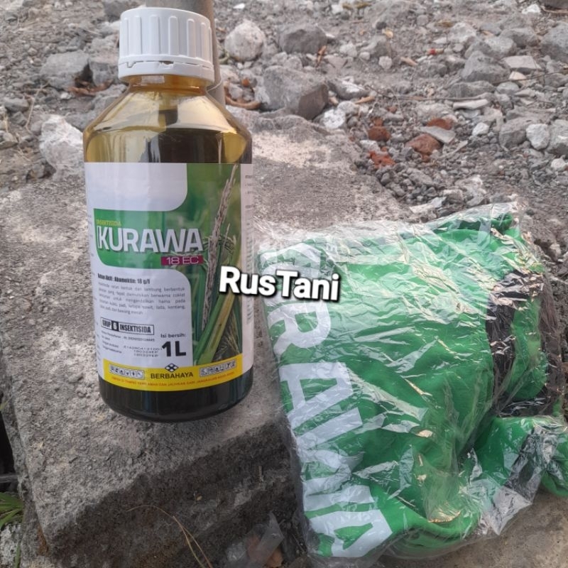 Insektisida KURAWA 18EC 1Liter Bahan aktif : Abamektin 18g/l + KAOS PT.DGW
