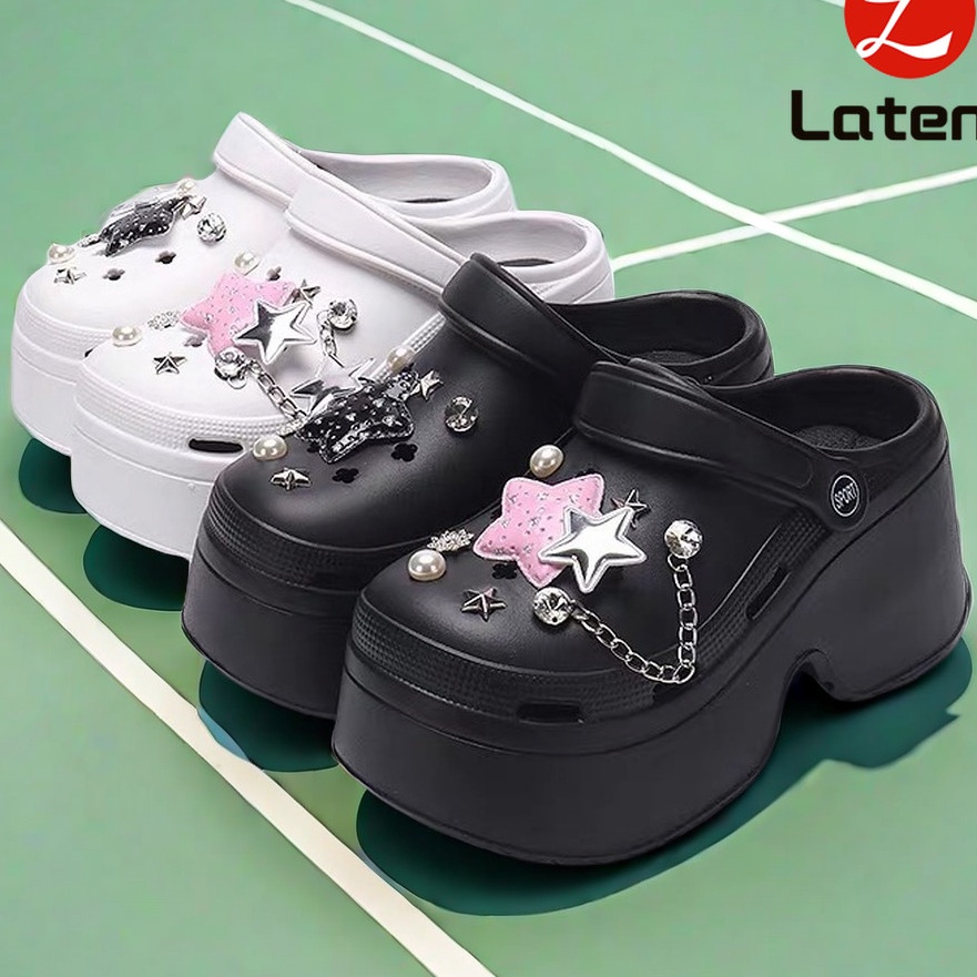 Promo Lateny Sandal Baim Wanita Dewasa Sandal Kodok Sandal Wanita Kekan Sandal Slop Wanita