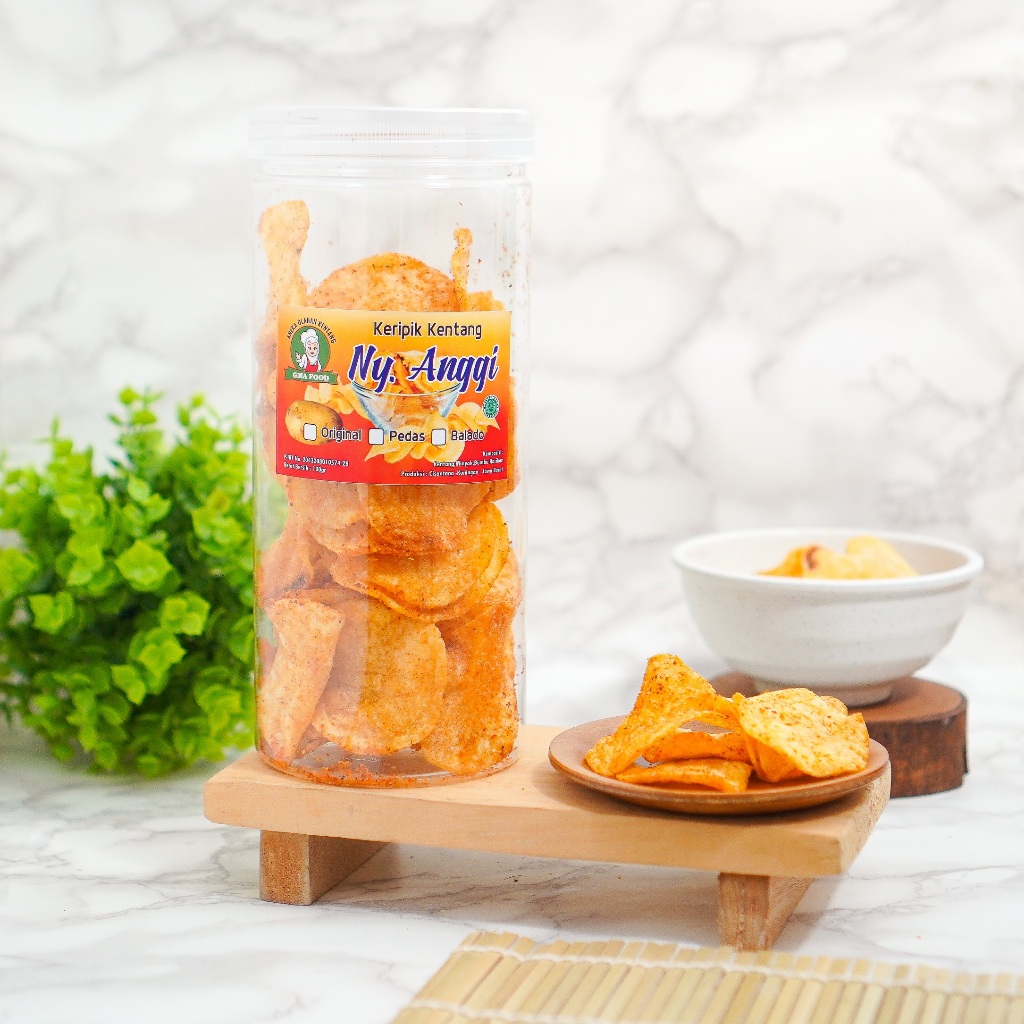 

GMA FOOD - Keripik Kentang Premium Ny Anggi Pedas