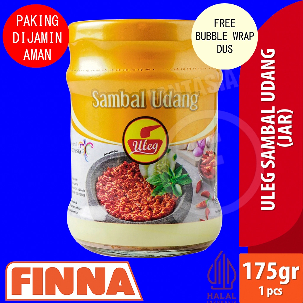 

FINNA SAMBAL UDANG JAR PAKING FREE ASURANSI+BUBBLE DUS JAMIN AMAN FUN CORNER