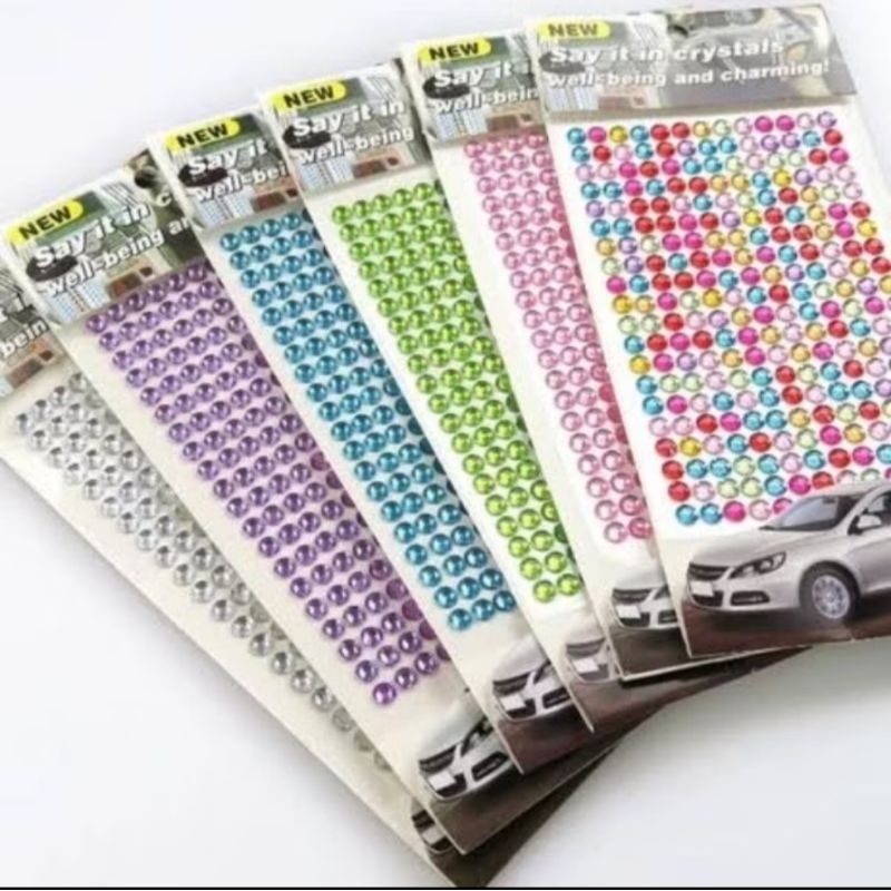 

STICKER TEMPEL BLINK BLINK / STICKER DIAMOND WARNA WARNI