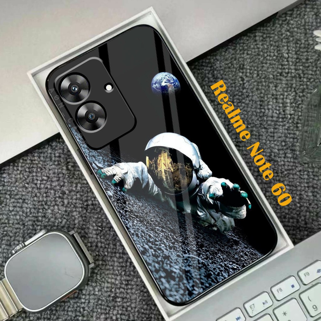 SOFTCASE KACA REALME NOTE 60 TERBARU - SOFTCASE GLOSSY REALME NOTE 60 - Aesthetic case  - A68