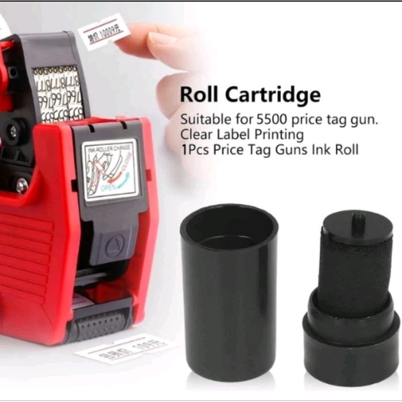 

Tinta Label Harga Hitam Ink Roller Price Labeller