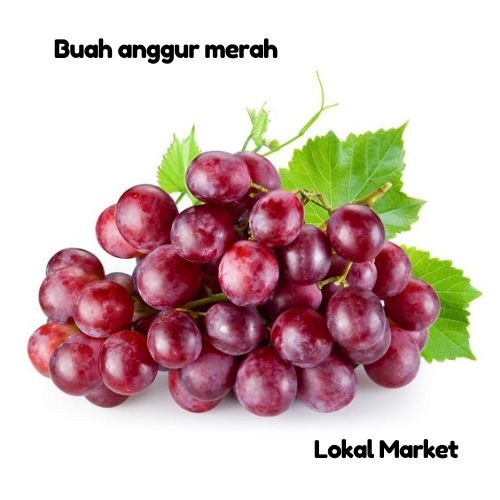 

Buah Anggur Merah kemasan 500gr dan 1kg