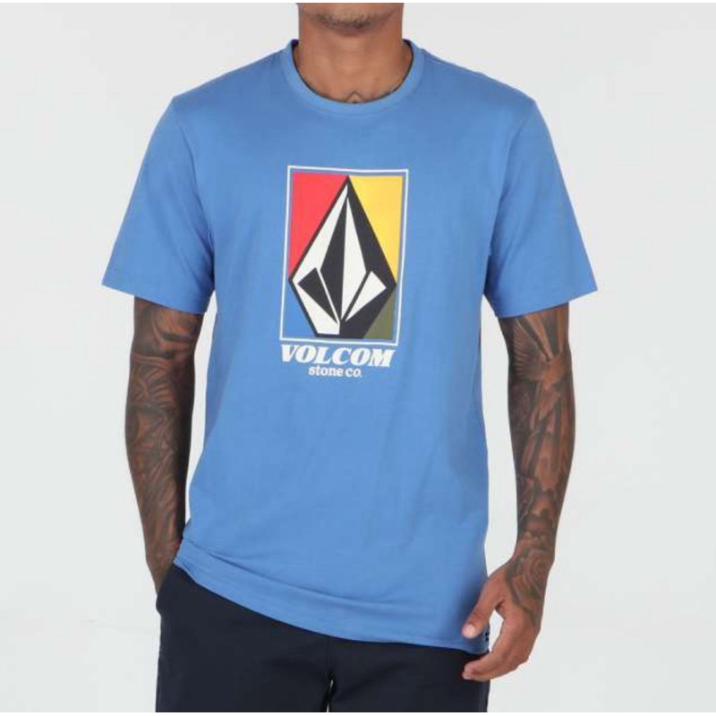 PLANET SURF baju kaos biru logo dewasa NEW ORIGINAL 100%