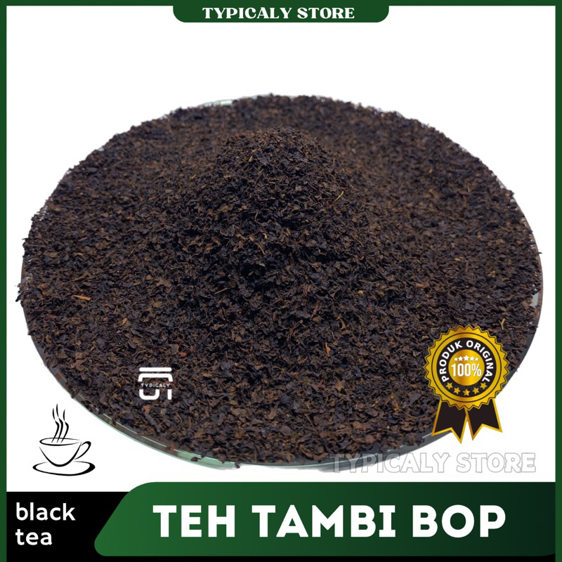 

TEH HITAM BOP TAMBI 1kg 500g 250g | TEH TAMBI BOP | TEH WONOSOBO KHAS DIENG