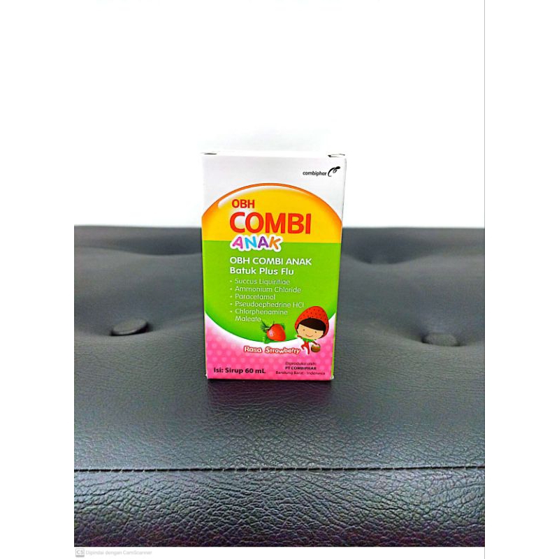 OBH Combi anak strawberry / obat batuk pilek / pilek demam