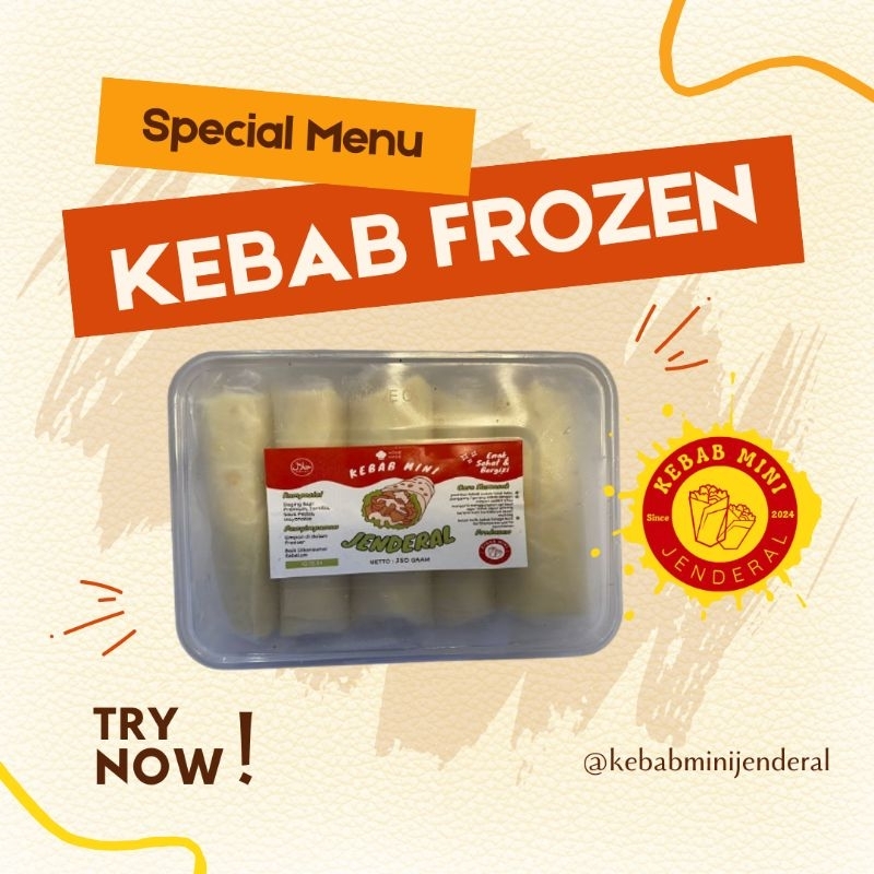 

KEBAB FROZEN MINI ISI 10PCH PREMIUM