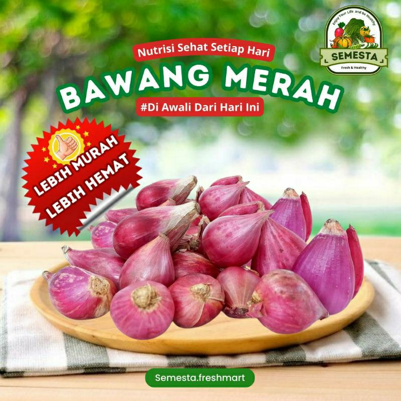 

Bawang Merah | Bawang Putih 250 gram