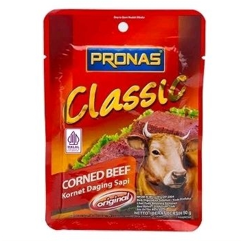 

Kornet Pronas Daging Klasik 50 gr