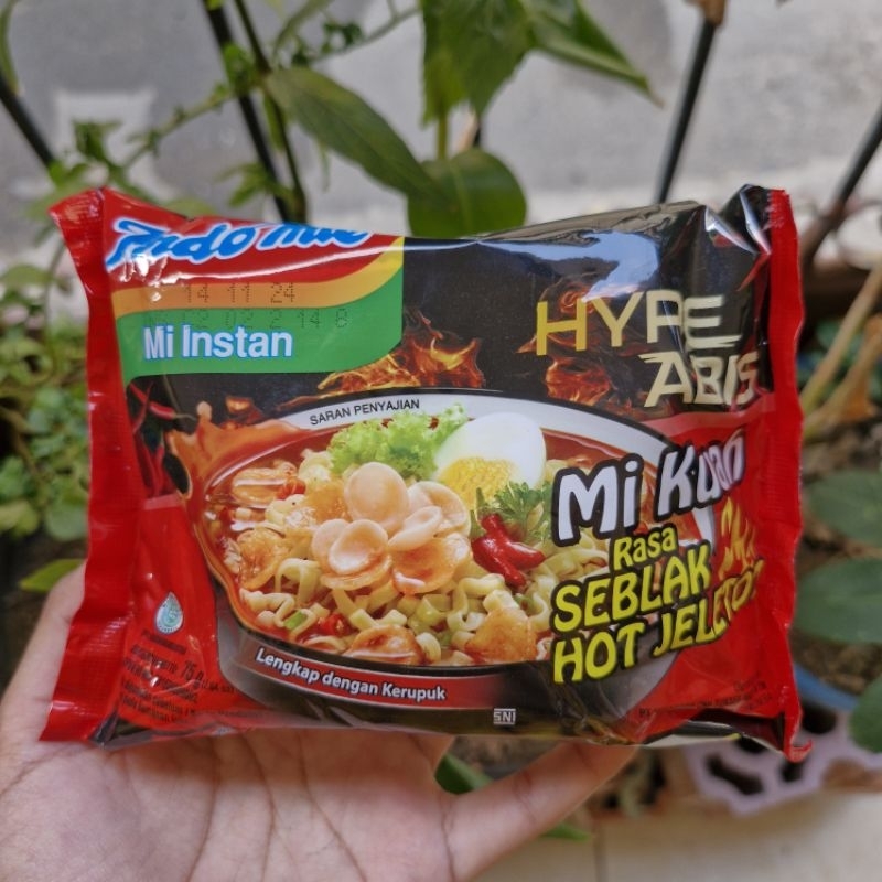 

Mie instan - Mie Kuah - indomie seblak hot jeletot 75g