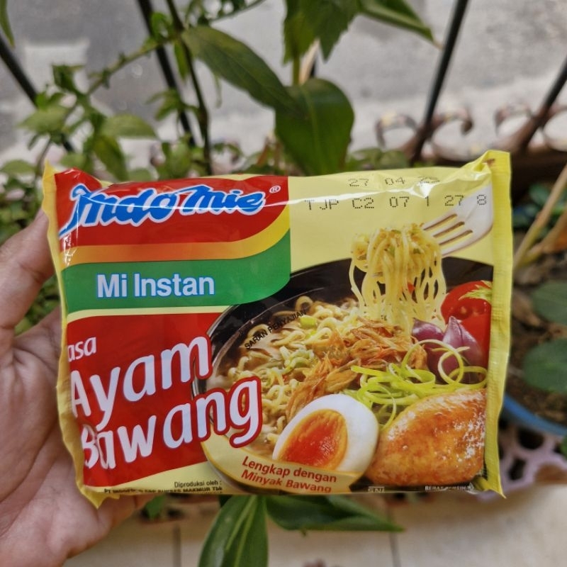 

Mie Instan - Mie kuah - Indomie ayam bawang 69g/pcs