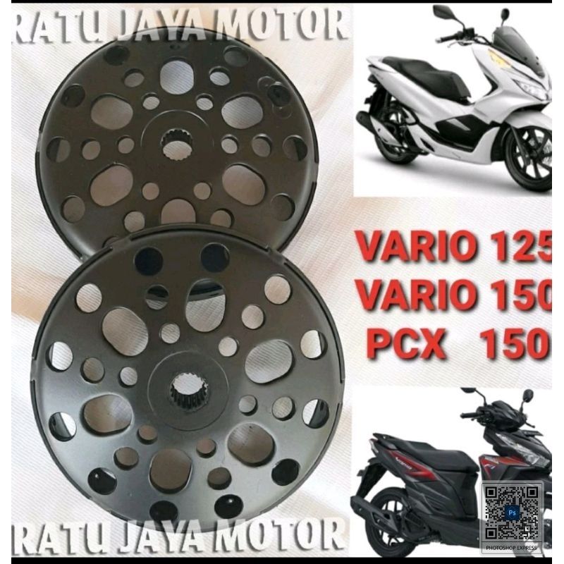 MANGKOK GANDA ORI CUSTOM MANGKOK ANTI GREDEG VARIO 150-125 PCX 150-160 ADV - PCX 150