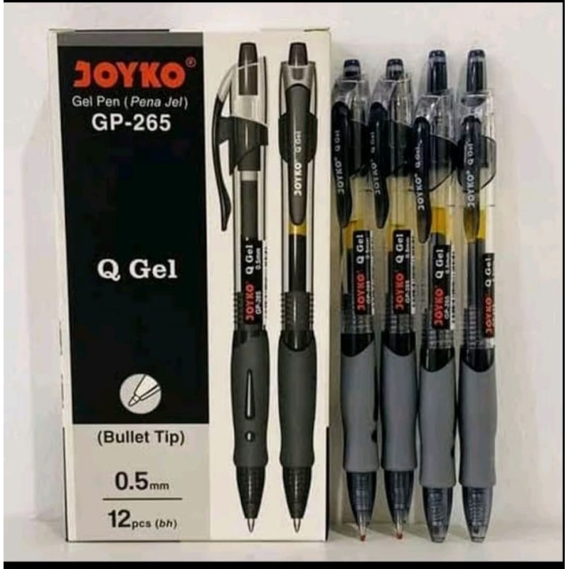 

Pulpen Pena Joyko GP-265NT Q3 Gel 0.5mm 1box (12pcs)