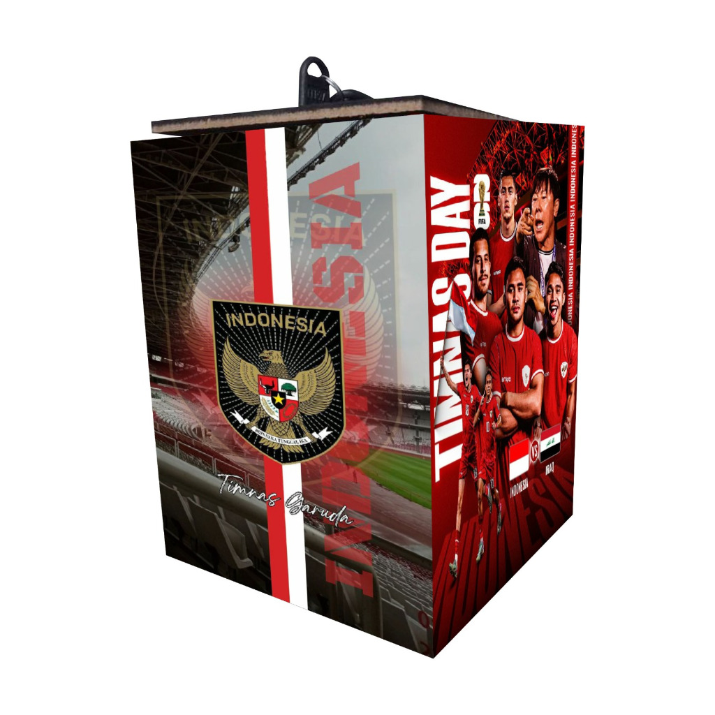 celengan timnas celengan gembok kunci aesthetic motif tim bola ukuran besar jumbo glossy