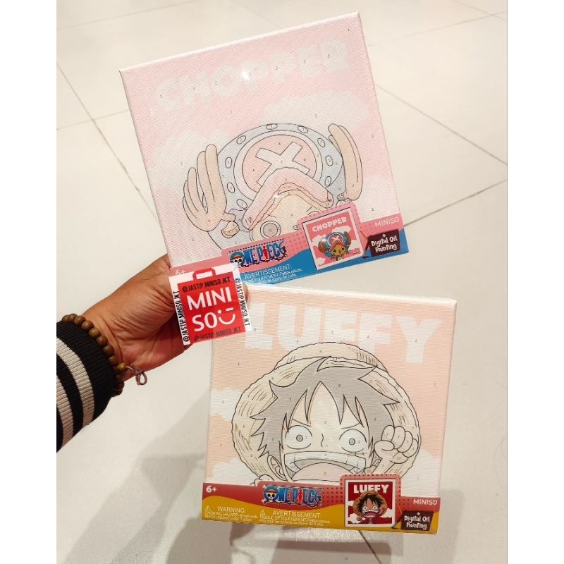 

MINISO x ONEPIECE Digital Oil Painting ONEPIECE Classic Collection (LUFFY / CHOPPER)
